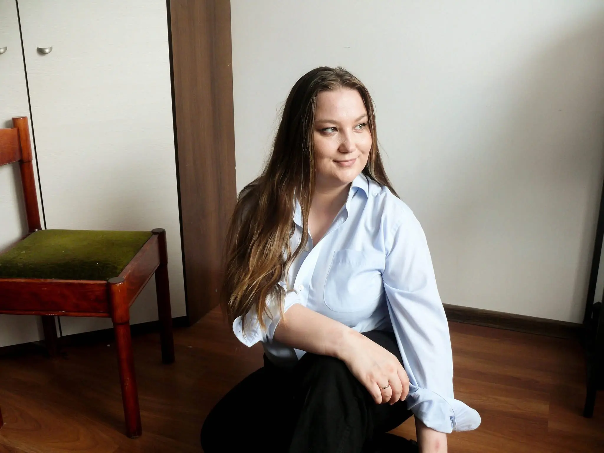 Zdjecie fotografki podczas sesji.